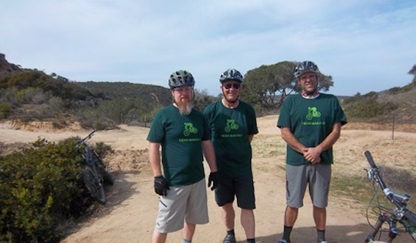Team Bacala Rides The Hill Of Fort Ord, Ca T-Shirt Photo